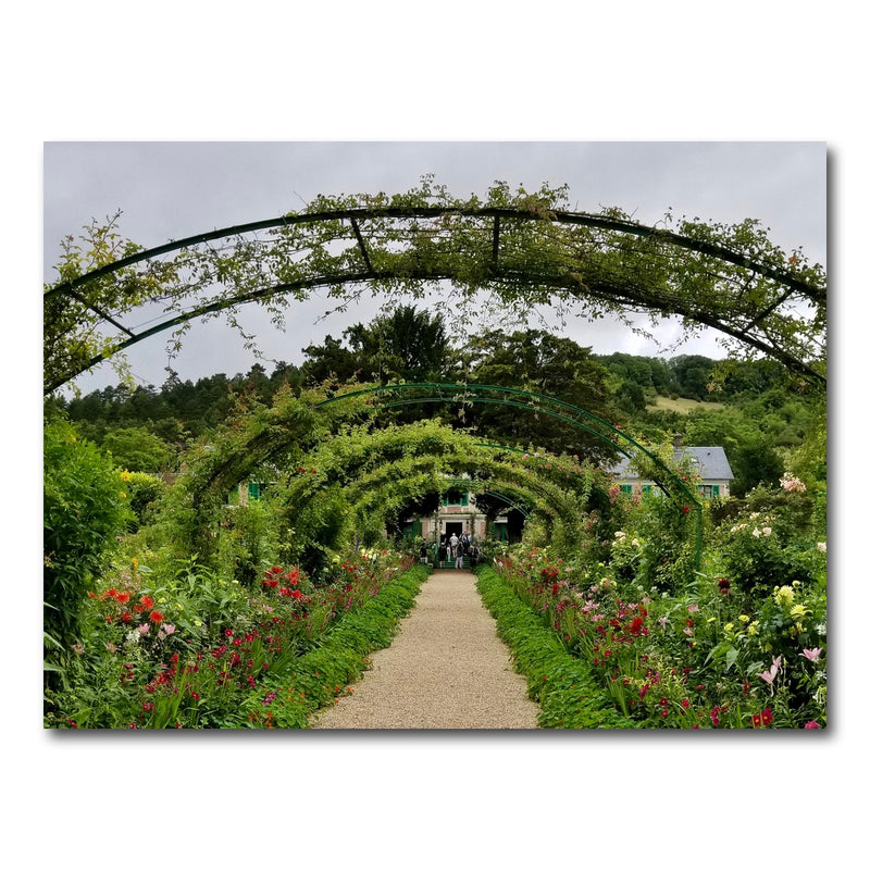 AUTO-MOCKUP WHITE | Monet's Garden | 1 Piece | Gallery Wrap Canvas | group=4x3
