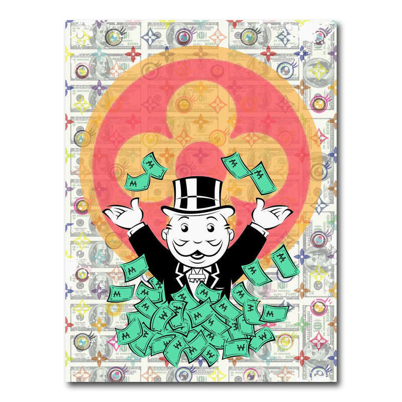 AUTO-MOCKUP WHITE | Monopoly Money LV | 1 Piece | Gallery Wrap Canvas | group=3x4