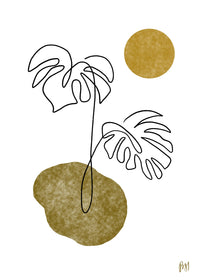 Monstera Leaves Wall Art