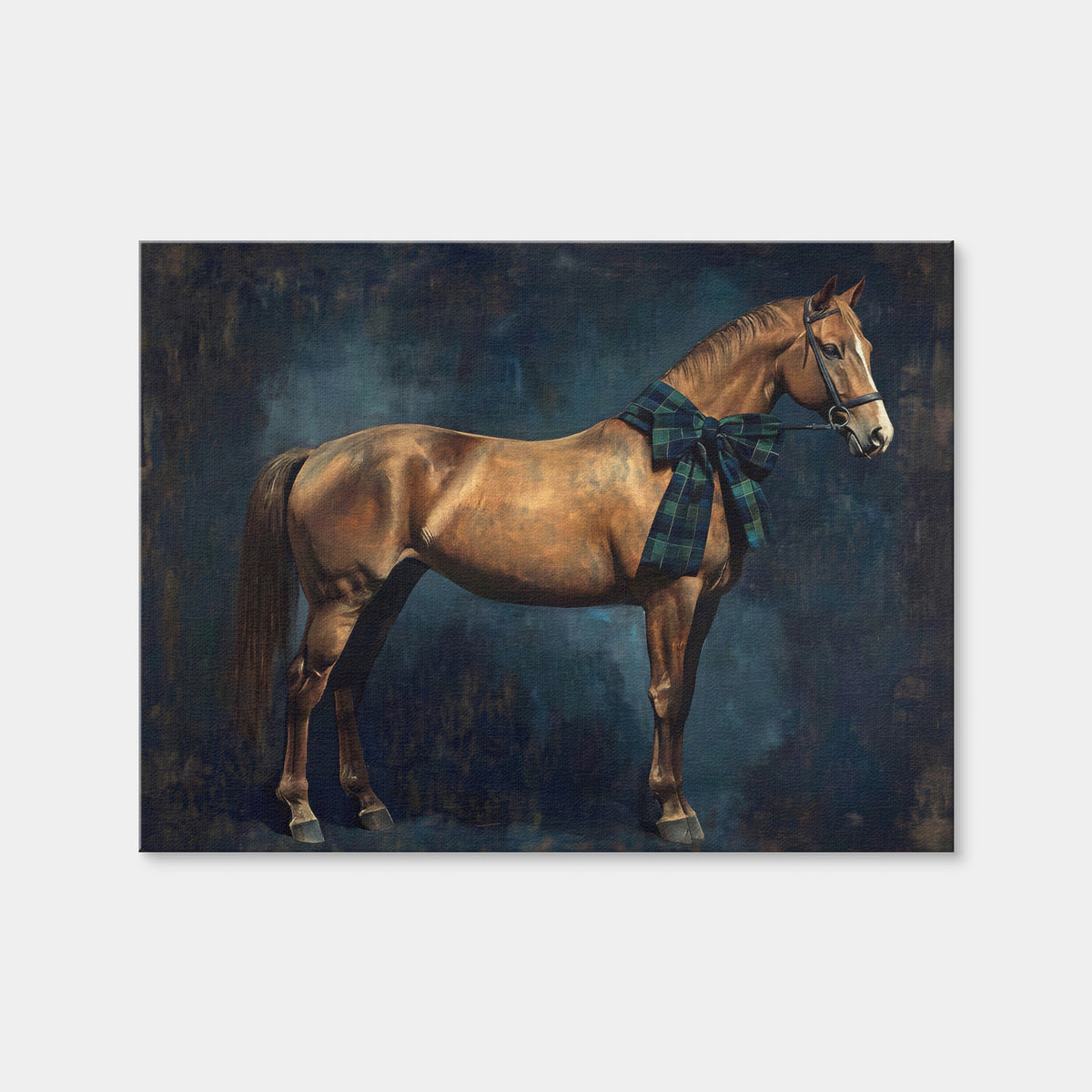AUTO-MOCKUP WHITE | Moody Horse | 1 Piece | Gallery Wrap Canvas | group=4x3