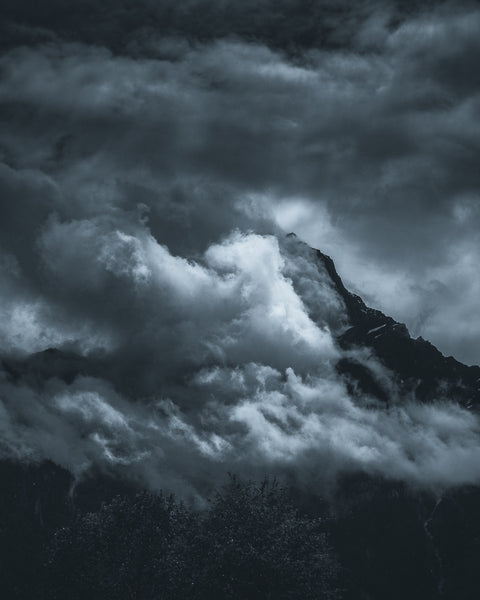 Moody Mountains Wall Art