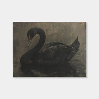 AUTO-MOCKUP WHITE | Moody Swan | 1 Piece | Gallery Wrap Canvas | group=4x3