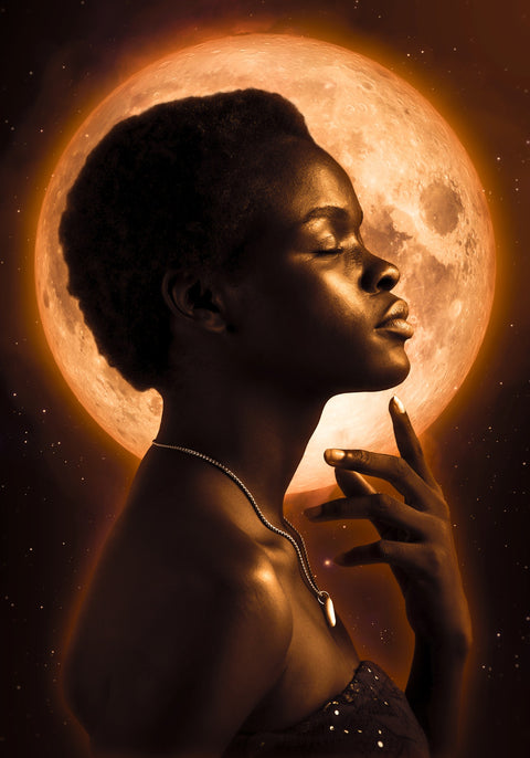 Moon Art Wall Art