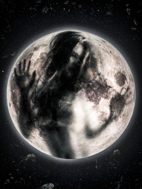Moon Girl Wall Art