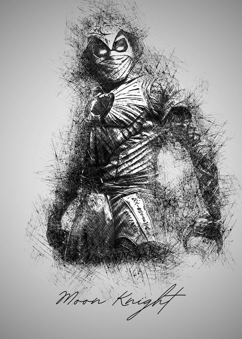 Moon Knight Wall Art