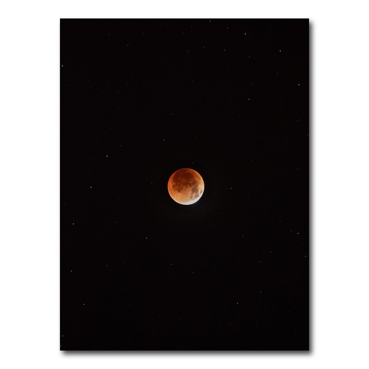 AUTO-MOCKUP WHITE | Moon in the shadow | 1 Piece | Gallery Wrap Canvas | group=3x4