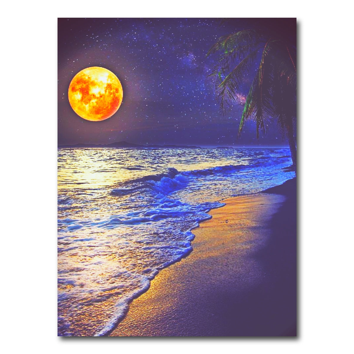 AUTO-MOCKUP WHITE | Moonlight Oceanview | 1 Piece | Gallery Wrap Canvas | group=3x4
