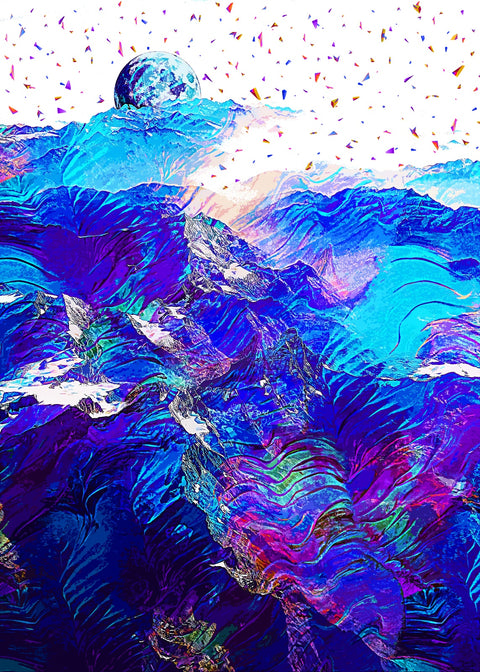 Moonscape 1 Wall Art