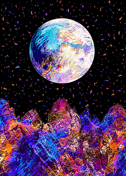 Moonscape 18 Wall Art