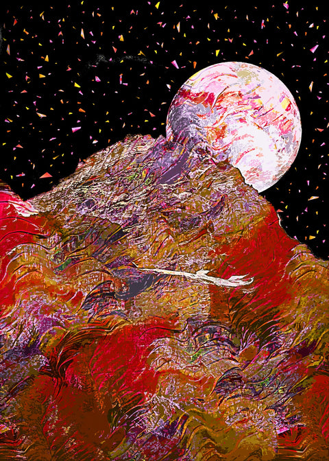 Moonscape 4 Wall Art