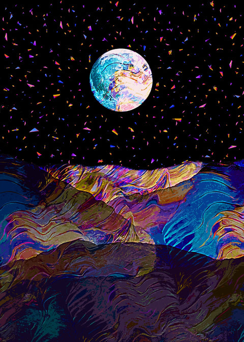 Moonscape 5 Wall Art