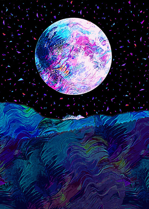 Moonscape 6 Wall Art