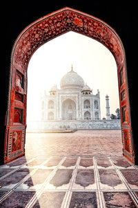Morning Light Taj Mahal Wall Art