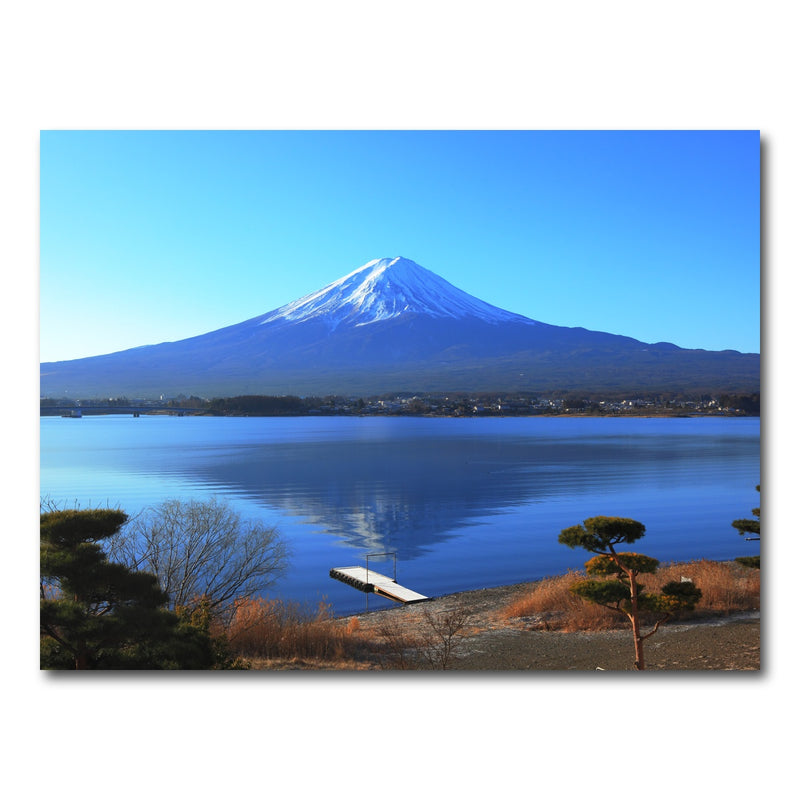 AUTO-MOCKUP WHITE | Mount Fuji | 1 Piece | Gallery Wrap Canvas | group=4x3