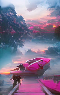 Mountain Lake Wall Art