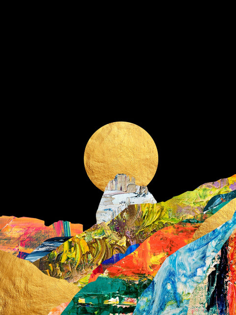 Mountain Layers Wall Art