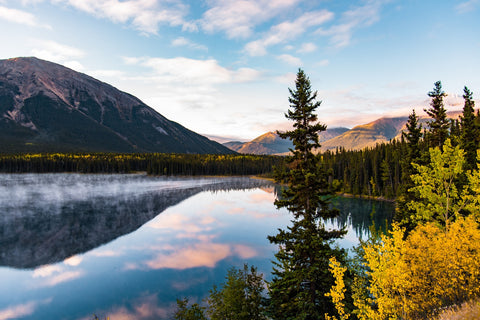 Mountains and Water Wall Art