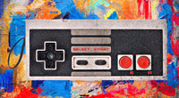 NES Controller Wall Art