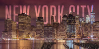 NEW YORK CITY Skyline - Panorama Wall Art