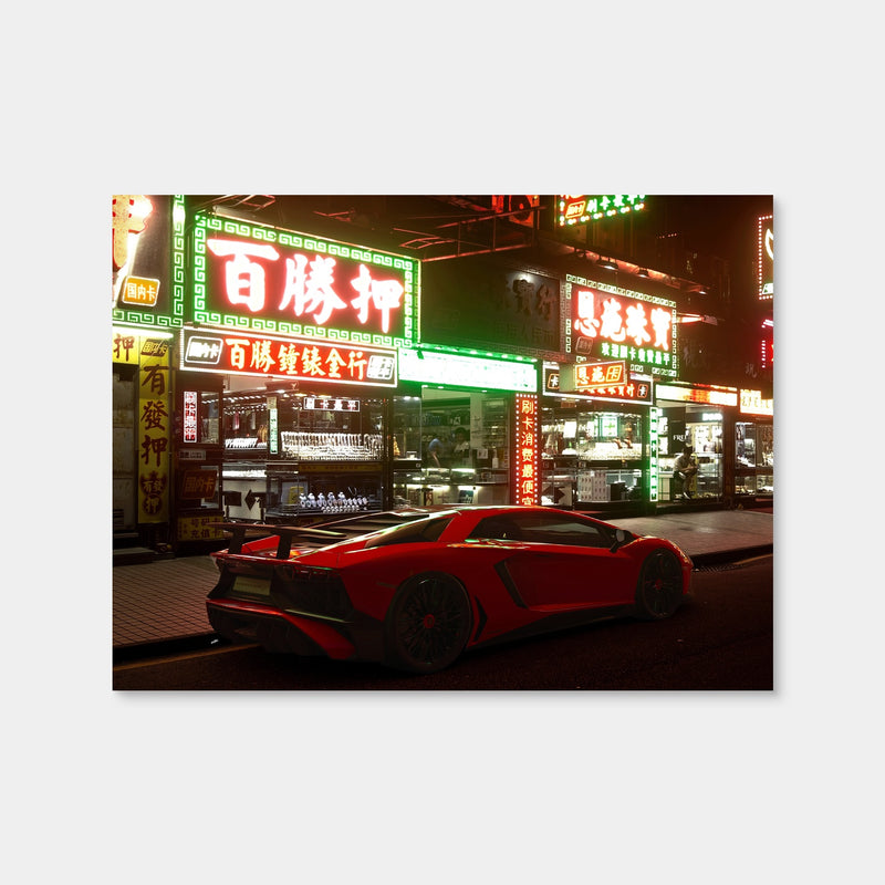 AUTO-MOCKUP WHITE | Night Villain | 1 Piece | Gallery Wrap Canvas | group=4x3