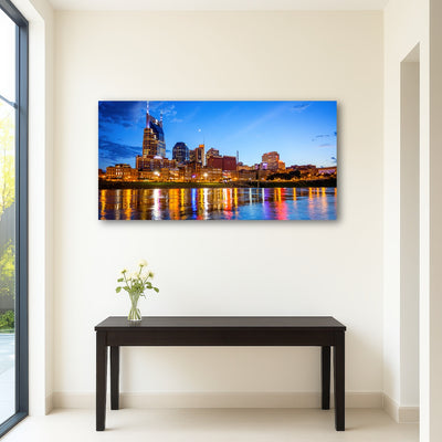 AUTO-MOCKUP ROOM | Nashville Skyline Cumberland River