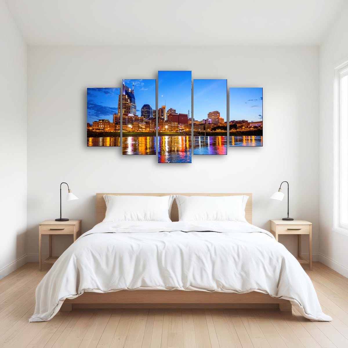 AUTO-MOCKUP ROOM | Nashville Skyline Cumberland River