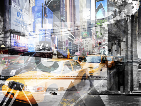 New York City Geometric Mix No. 9 Wall Art