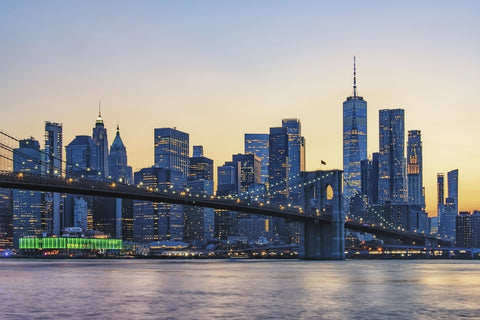 New York Sunset Wall Art