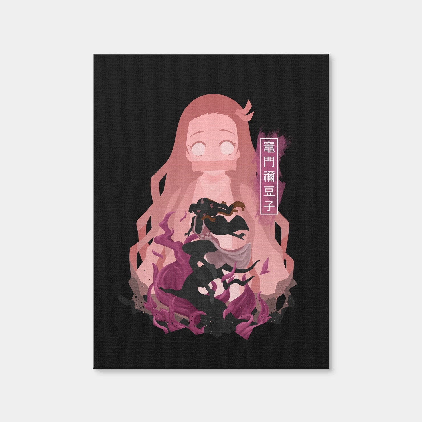 AUTO-MOCKUP WHITE | Nezuko | 1 Piece | Gallery Wrap | group=3x4