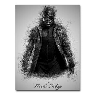 AUTO-MOCKUP WHITE | Nick Fury | 1 Piece | Gallery Wrap Canvas | group=3x4