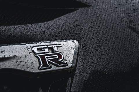 Nissan GTR Rain Drops Wall Art