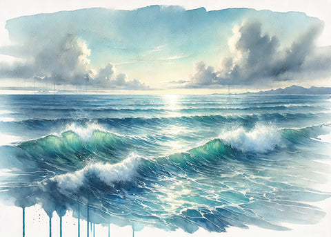 Ocean Horizon Wall Art