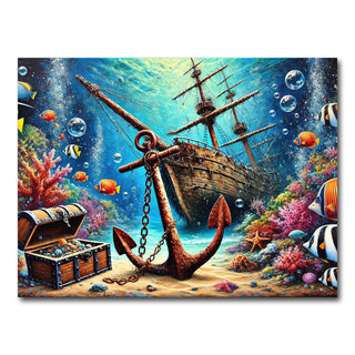 AUTO-MOCKUP WHITE | Ocean Treasures | 1 Piece | Gallery Wrap Canvas | group=4x3