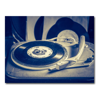 AUTO-MOCKUP WHITE | Old Record Player | 1 Piece | Gallery Wrap Canvas | group=4x3