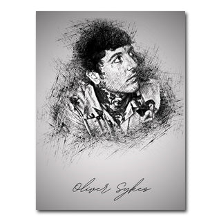 AUTO-MOCKUP WHITE | Oliver Sykes Look | 1 Piece | Gallery Wrap Canvas | group=3x4