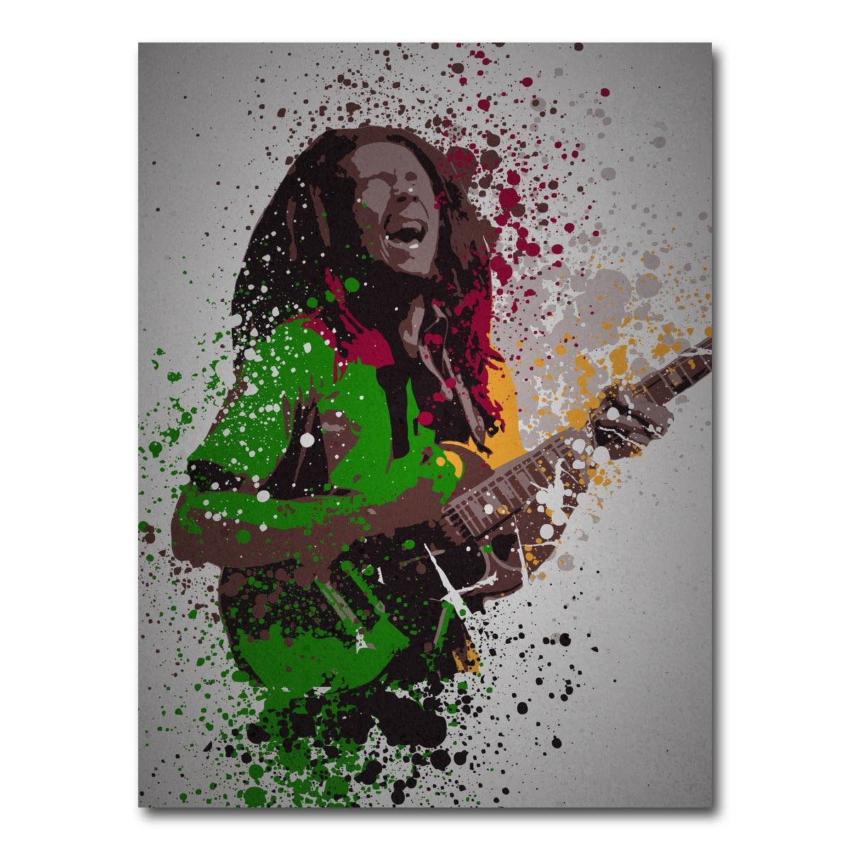 AUTO-MOCKUP WHITE | One Love | 1 Piece | Gallery Wrap Canvas | group=3x4