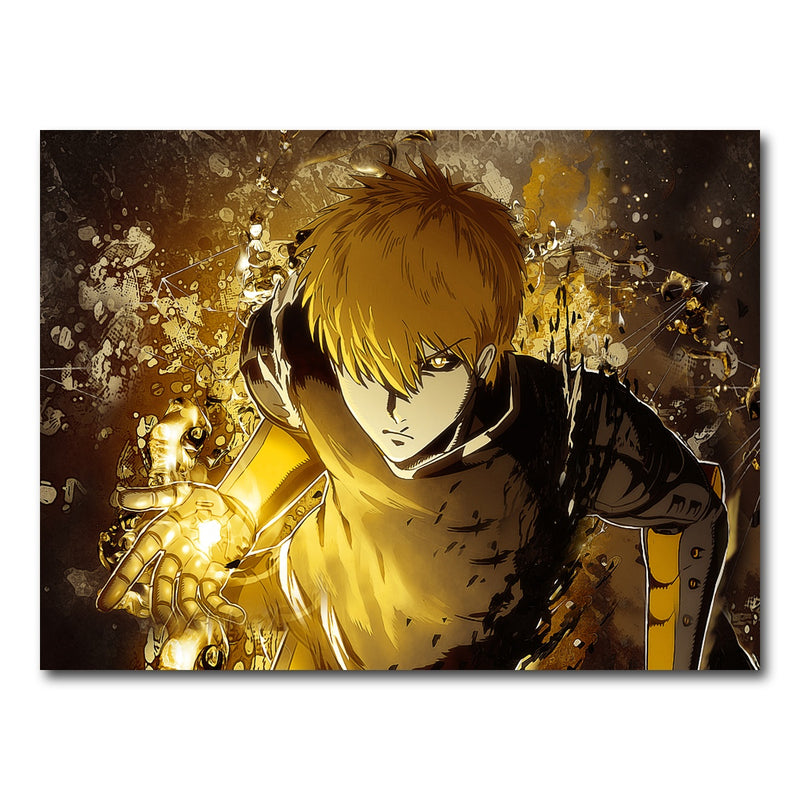 AUTO-MOCKUP WHITE | One Punch Man | 1 Piece | Gallery Wrap Canvas | group=4x3