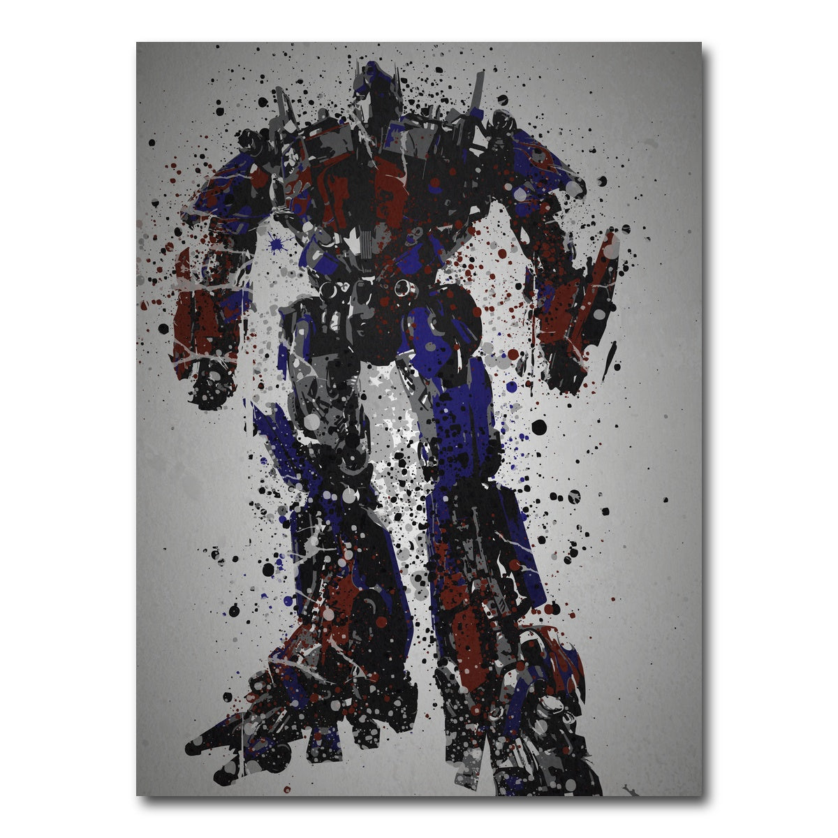 AUTO-MOCKUP WHITE | Optimus Prime | 1 Piece | Gallery Wrap Canvas | group=3x4