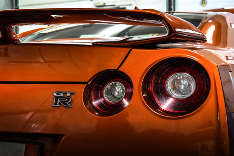 Orange Nissan GTR 3 Wall Art