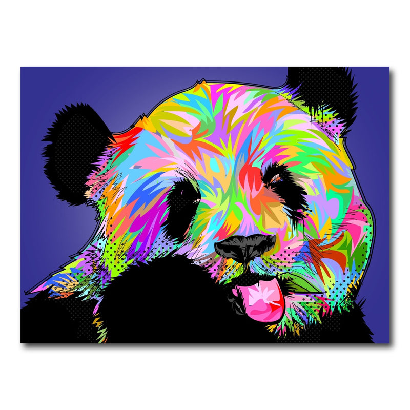 AUTO-MOCKUP WHITE | PANDA Bear | 1 Piece | Gallery Wrap Canvas | group=4x3