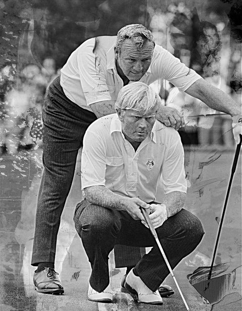 Palmer & Nicklaus Grayscale Wall Art
