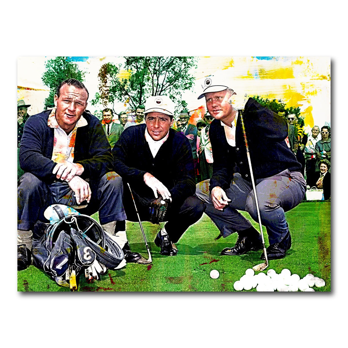 AUTO-MOCKUP WHITE | Palmer & Player & Nicklaus | 1 Piece | Gallery Wrap Canvas | group=4x3