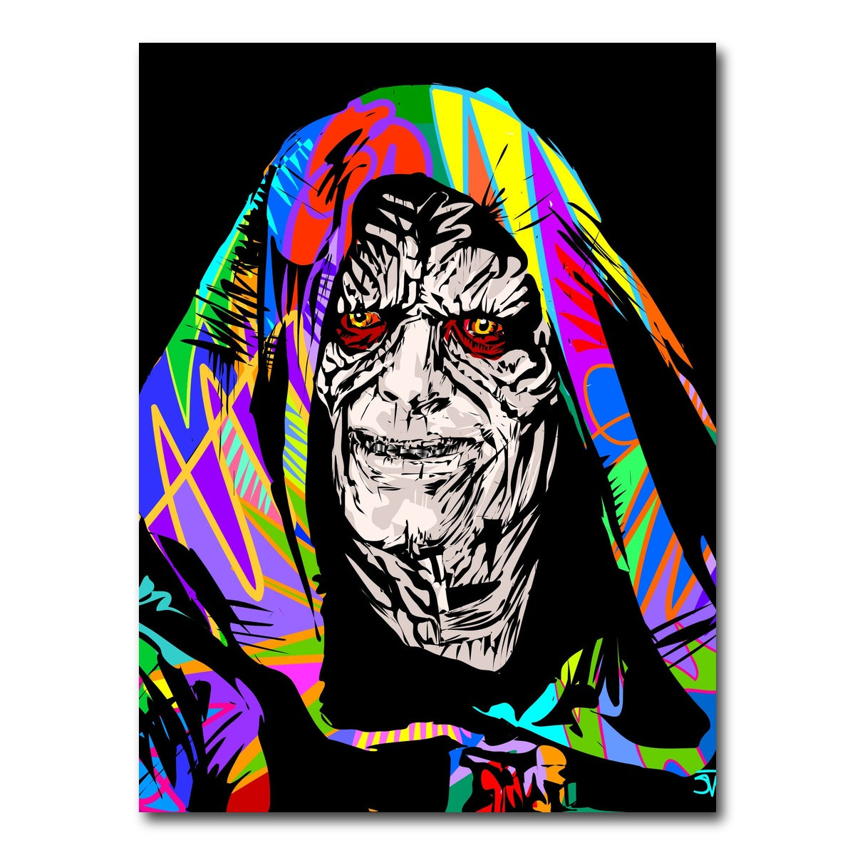 AUTO-MOCKUP WHITE | Palpatine | 1 Piece | Gallery Wrap Canvas | group=3x4