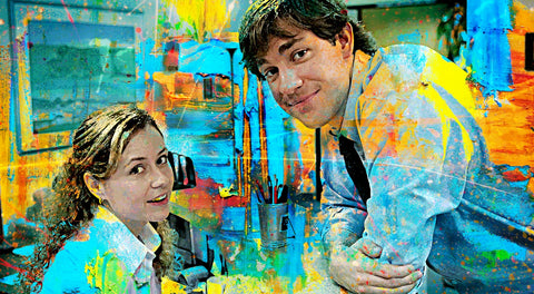 Pam & Jim Wall Art