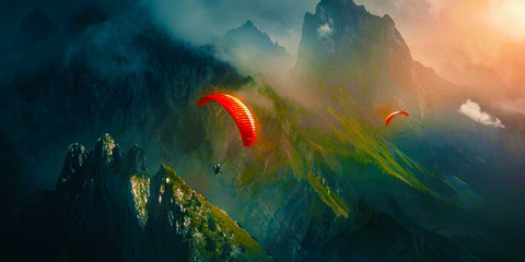 Paraglide Wall Art
