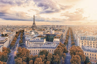 Paris Sunset Wall Art