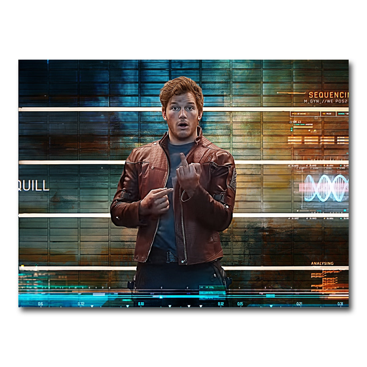 AUTO-MOCKUP WHITE | Peter Quill | 1 Piece | Gallery Wrap Canvas | group=4x3