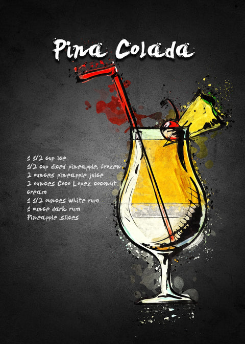 Pina Colada Wall Art