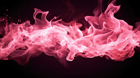 Pink Fire Wall Art