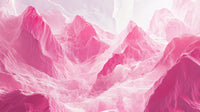 Pink Mountains Wall Art